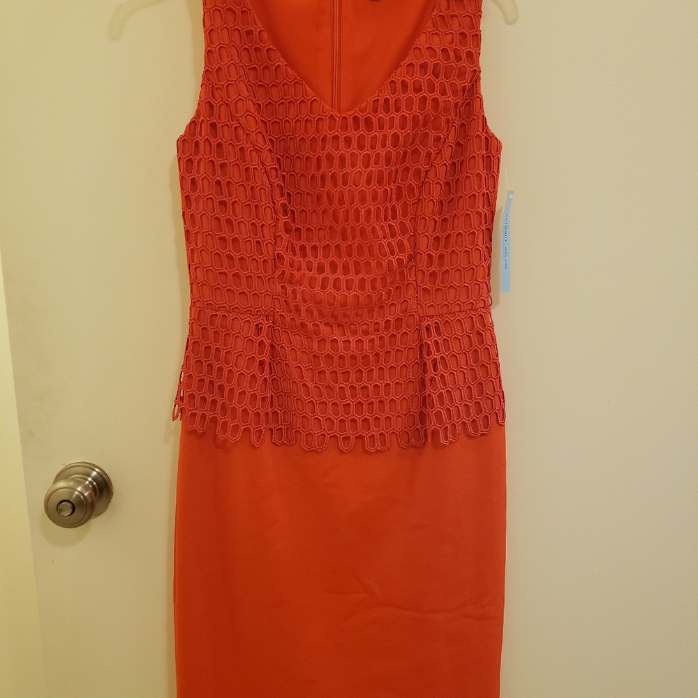 Antonio Melani Eudice lace overlay work dress
